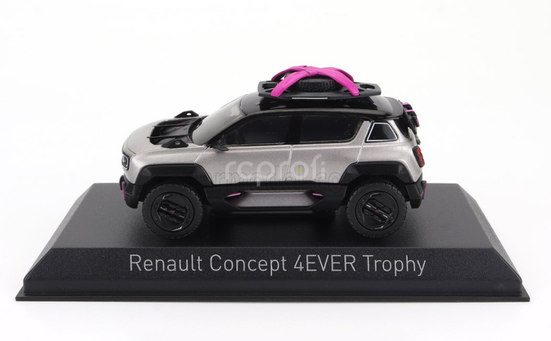 Norev Renault Concept 4ever Trophy E-tech 100% Electric 2022 1:43 Strieborná čierna