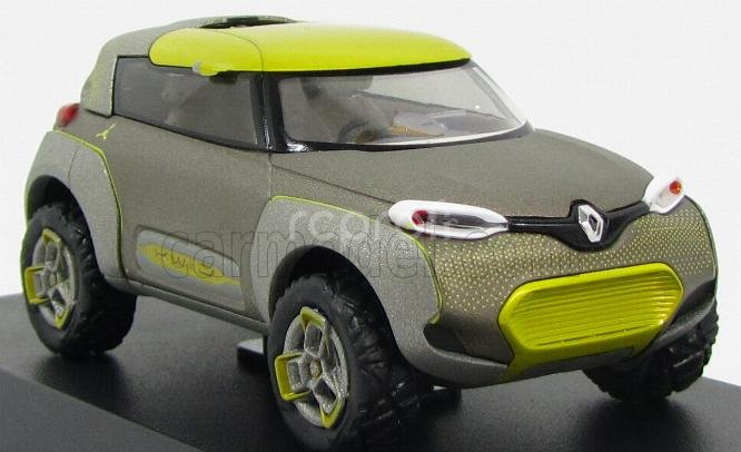 Norev Renault Concept Car Kwid Salon De Bombay 2014 1:43 sivá žltá