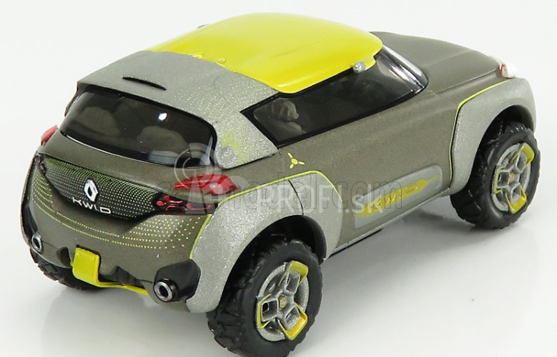 Norev Renault Kwid Concept Car 2014 1:43 sivo žltá