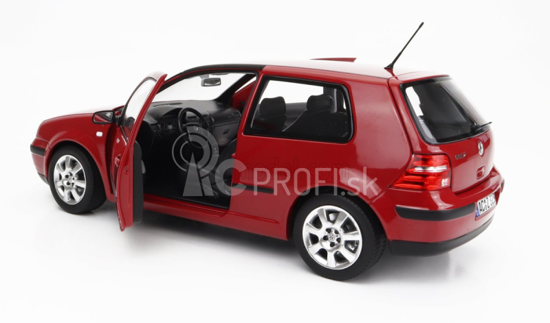 Norev Volkswagen Golf Iv 2002 1:18 Červená