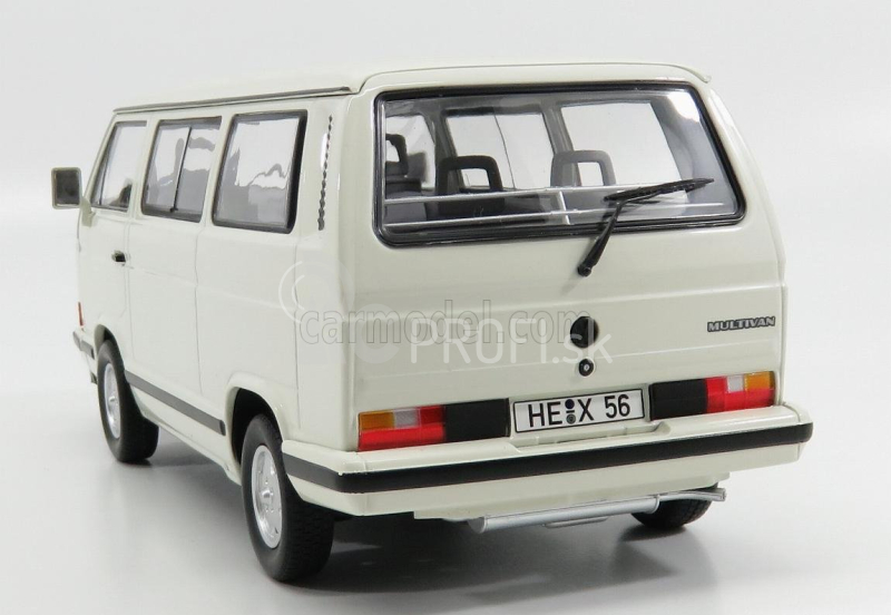 Norev Volkswagen T3 Multivan Minibus White Star 1992 1:18 Biela