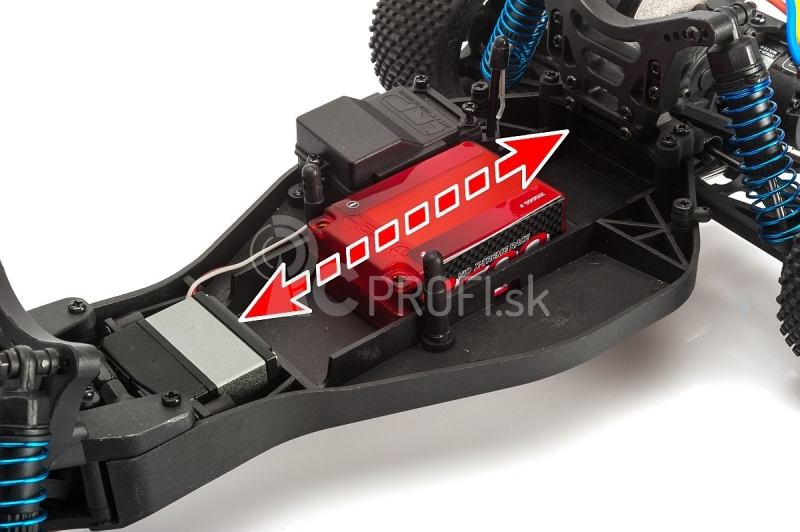 NOSRAM 2600 - Super Shorty - 110C/55C - 7.4V LiPo - 1/10 Competition Car Line Hardcase