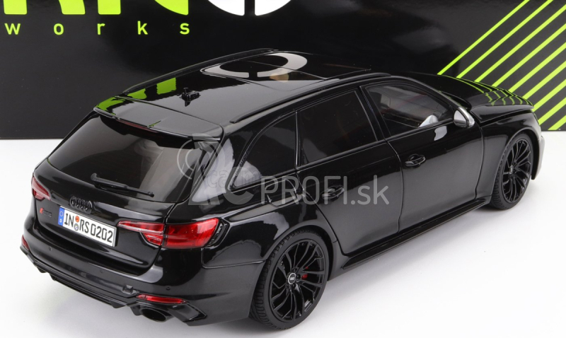 Nzg Audi A4 Rs4 Avant Sw Station Wagon 2020 1:18 čierna