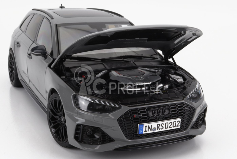 Nzg Audi A4 Rs4 Avant Sw Station Wagon 2020 1:18 Nardo Grey