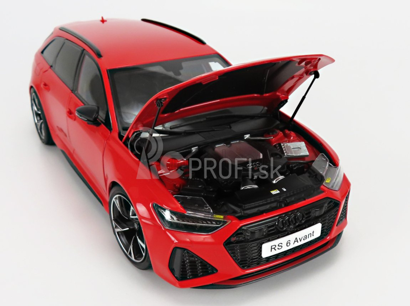 Nzg Audi A6 Rs6 Avant 2021 1:18 Červená