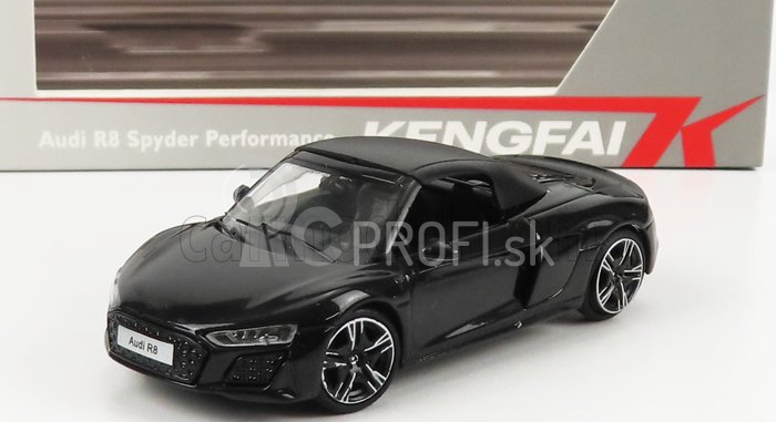 Nzg Audi R8 Spider Performance 2019 1:64 čierna