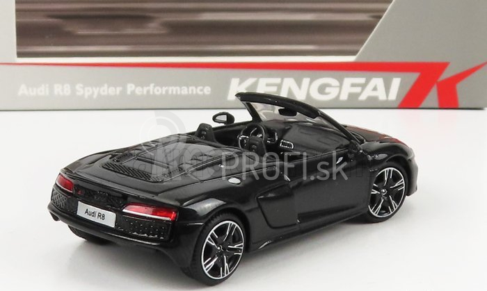 Nzg Audi R8 Spider Performance 2019 1:64 čierna