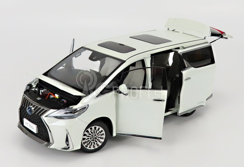 Nzg Lexus Lm300h Minivan 2020 1:18 Biela