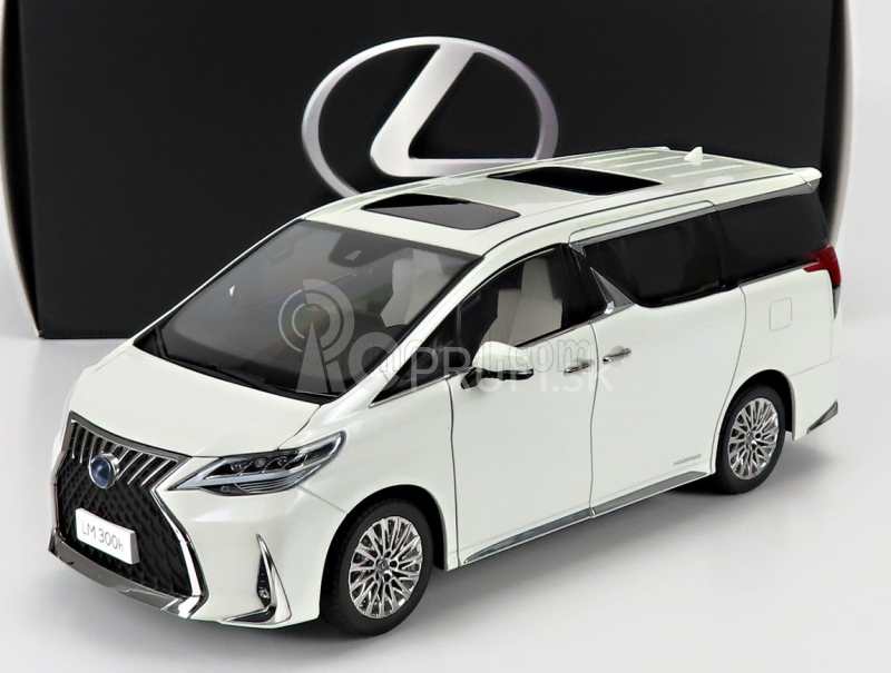 Nzg Lexus Lm300h Minivan 2020 1:18 Biela