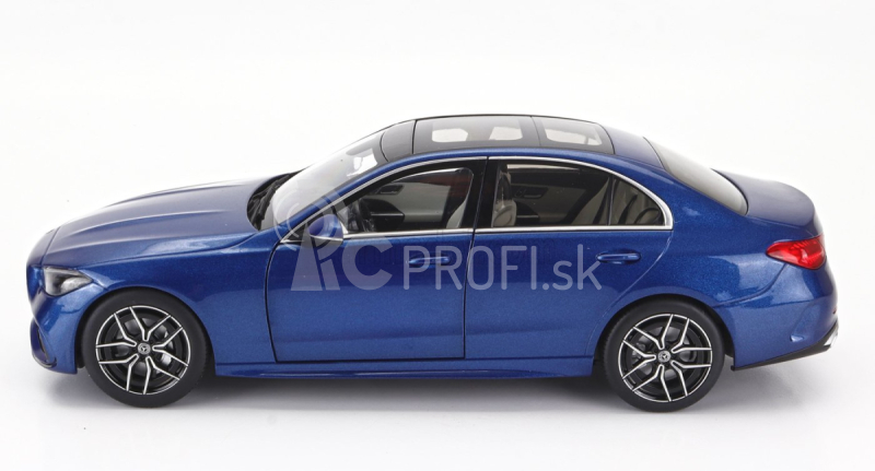 Nzg Mercedes benz C-class (w206) 2021 1:18 Spectral Blue Black