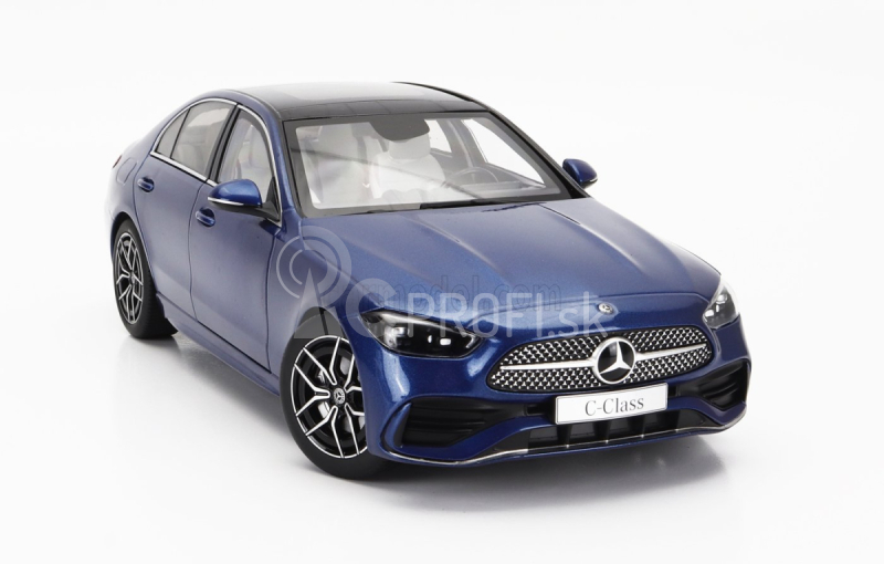 Nzg Mercedes benz C-class (w206) 2021 1:18 Spectral Blue Black