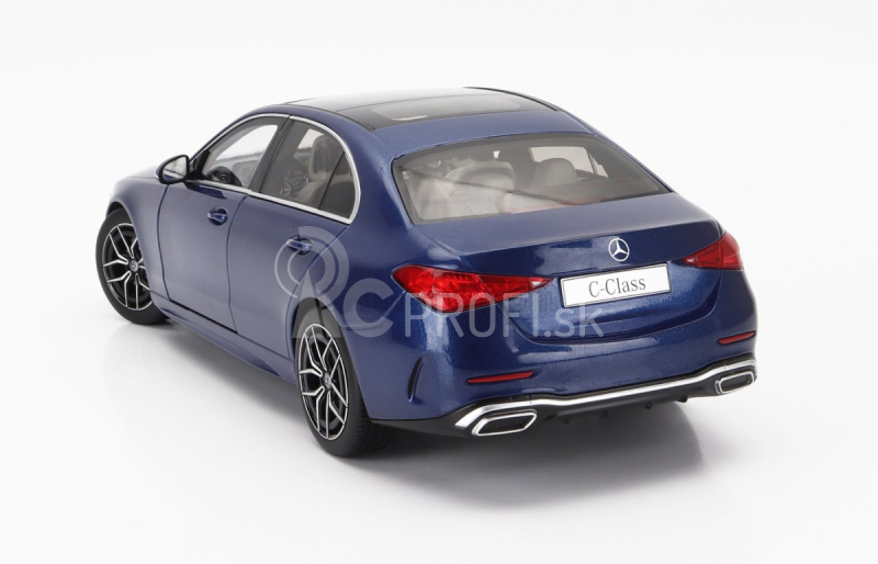 Nzg Mercedes benz C-class (w206) 2021 1:18 Spectral Blue Black