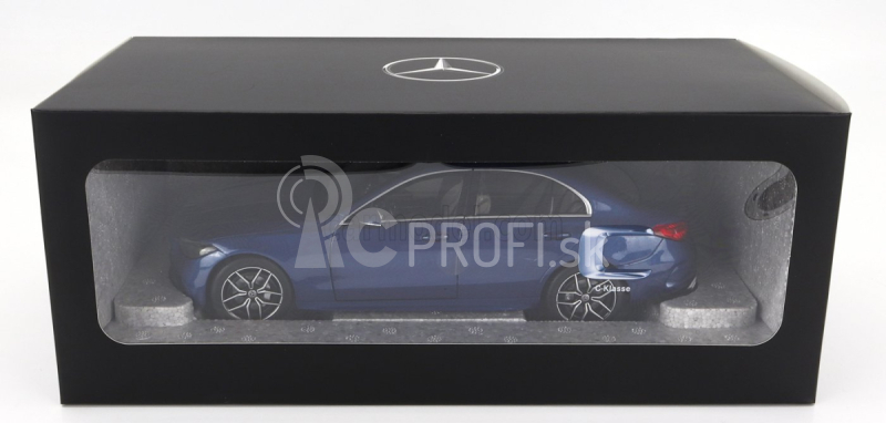 Nzg Mercedes benz C-class (w206) 2021 1:18 Spectral Blue Black