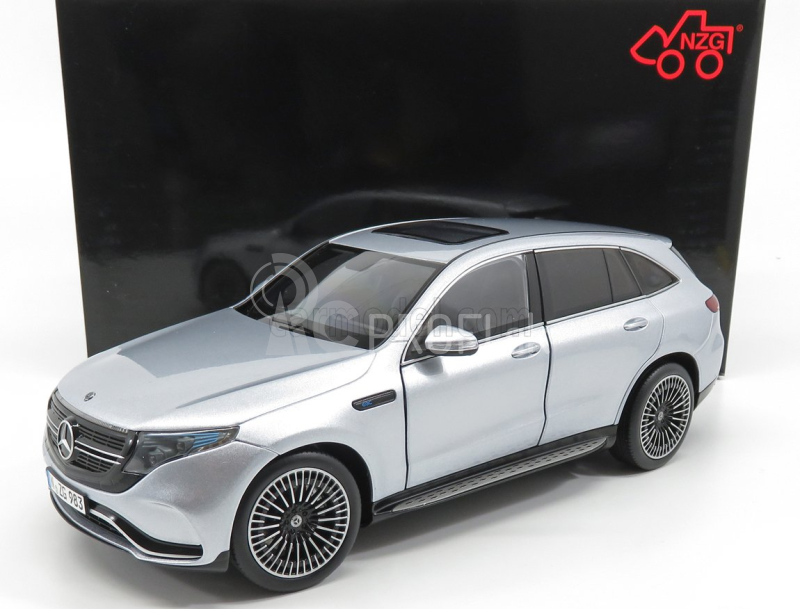 Nzg Mercedes benz Eqc 400 (n293) 4matic 2019 1:18 Hightech Silver