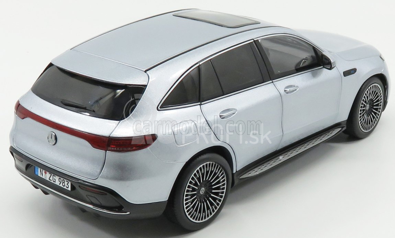 Nzg Mercedes benz Eqc 400 (n293) 4matic 2019 1:18 Hightech Silver