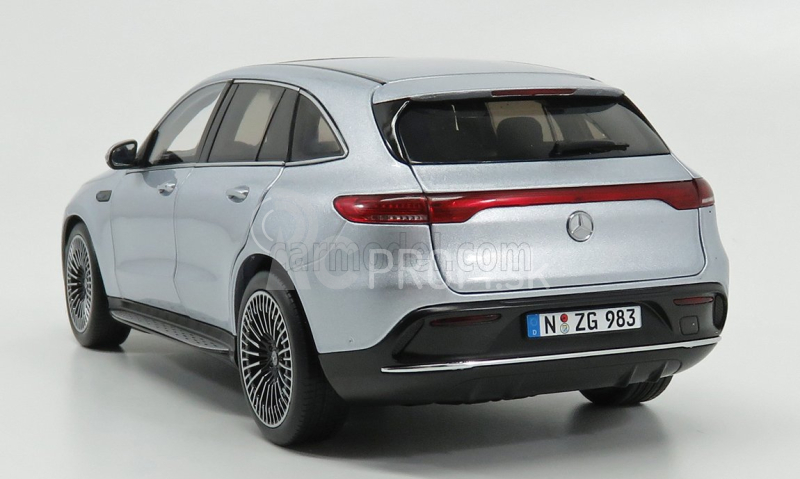 Nzg Mercedes benz Eqc 400 (n293) 4matic 2019 1:18 Hightech Silver