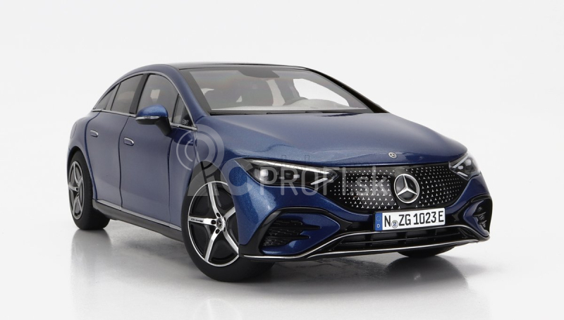 Nzg Mercedes benz Eqe (v295) 2022 1:18 Spectral Blue Met