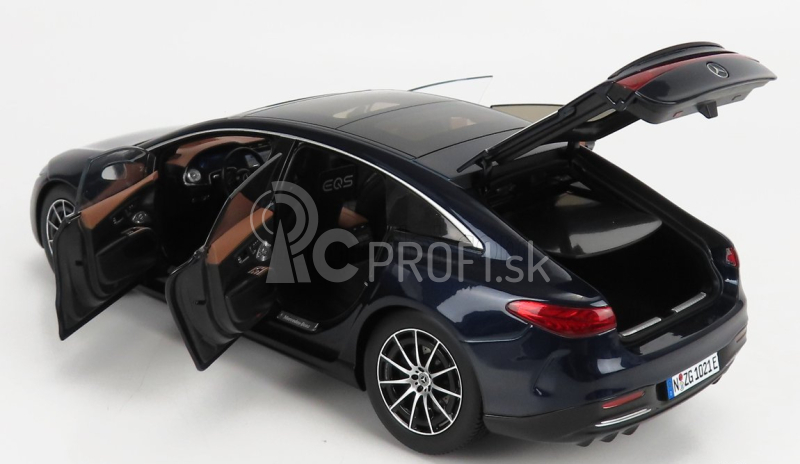 Nzg Mercedes benz Eqs Amg Line (v297) 2022 1:18 Nautik Blue