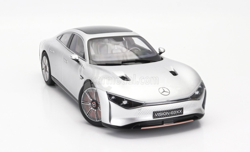 Nzg Mercedes Benz Vision Eqxx Elektromobil 2022 1:18 Strieborný