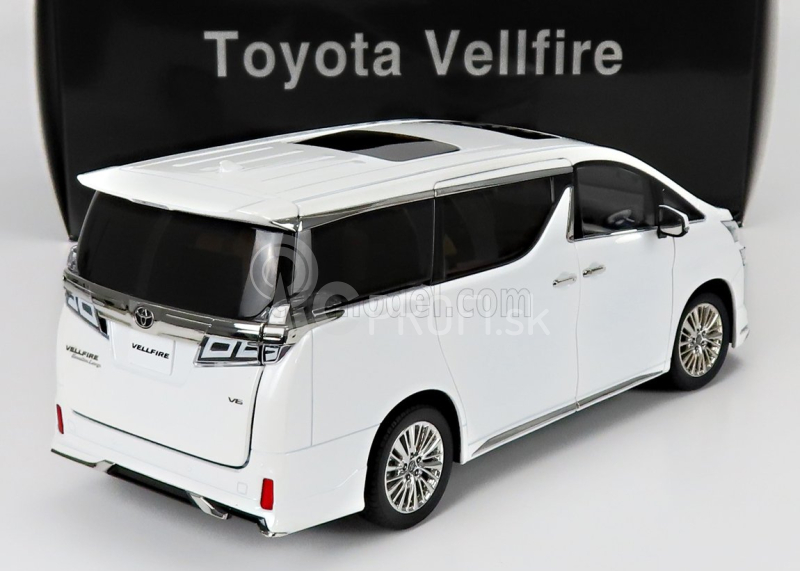 Nzg Toyota Vellfire Van 2020 1:18 biela