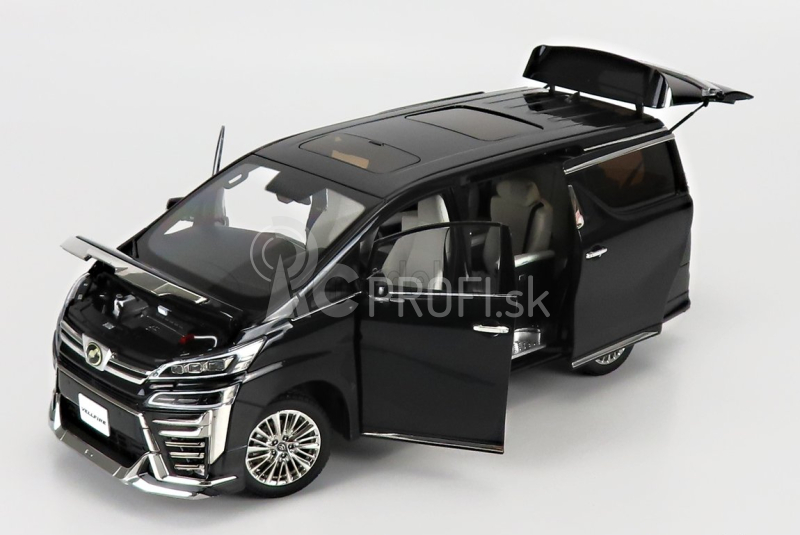 Nzg Toyota Vellfire Van 2020 1:18 čierna