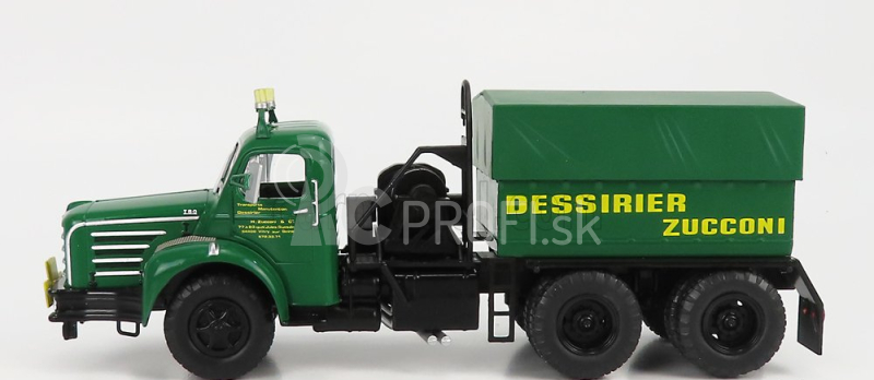 Odeon Berliet Tbo15 M3 ťahač 3-assi Dessirier Transports 1960 1:43 zelená