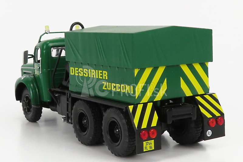 Odeon Berliet Tbo15 M3 ťahač 3-assi Dessirier Transports 1960 1:43 zelená