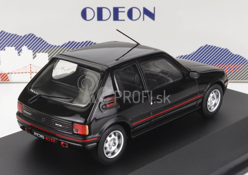 Odeon Peugeot 205 Gti 1.9 1988 1:43 čierna