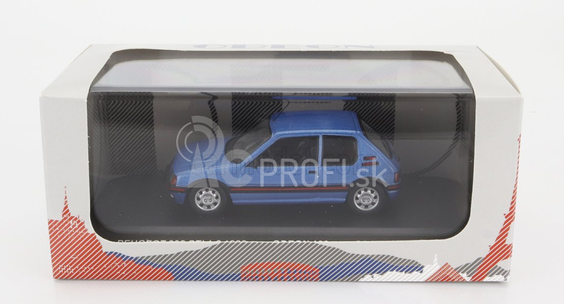 Odeon Peugeot 205 Gti 1.9 1988 1:43 Light Blue Met