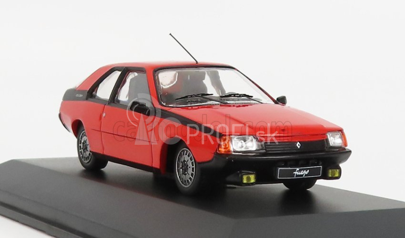 Odeon Renault Fuego Gtx 1985 1:43 Červená