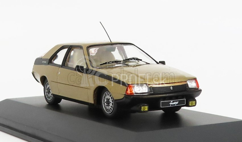 Odeon Renault Fuego Gtx 1985 1:43 Gold Met