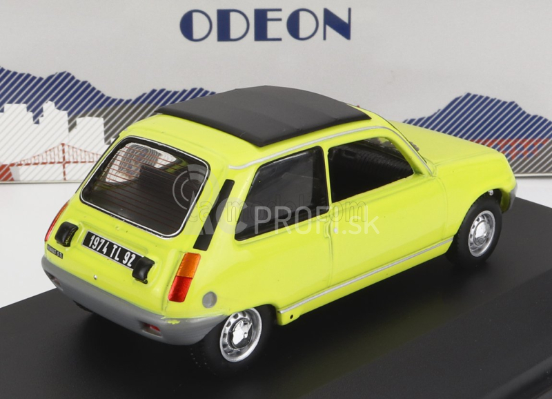 Odeon Renault R5 Tl 1972 1:43 Žltá