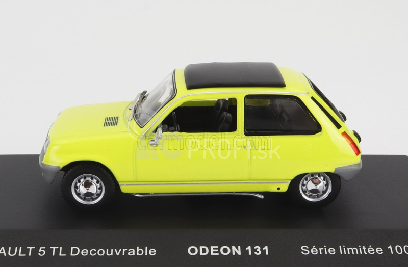 Odeon Renault R5 Tl 1972 1:43 Žltá