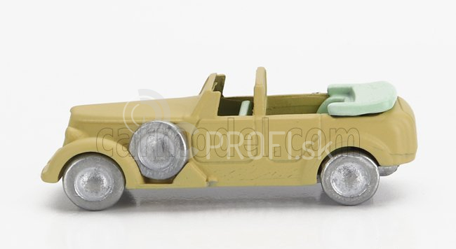 Officina-942 Alfa romeo 6c 2500 cm Torpédo Cabriolet Otvorený 1942 1:76 Vojenský piesok