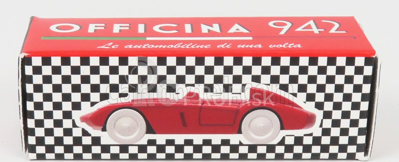 Officina-942 Ferrari 750 Monza Spider 1955 1:76 Červená