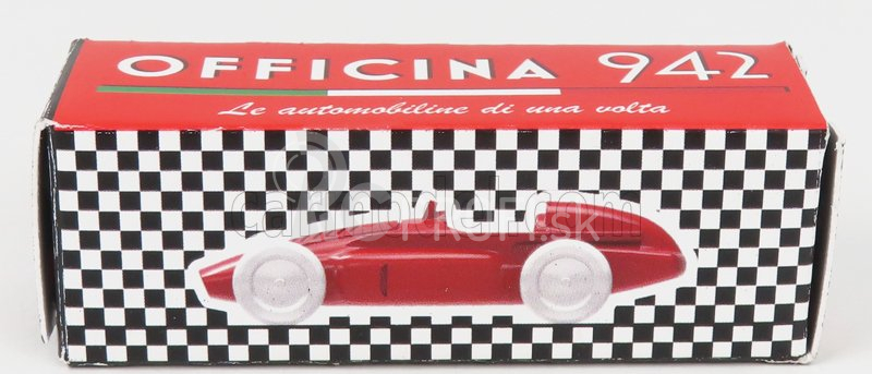 Officina-942 Ferrari F1 553 Supersqualo Scuderia Ferrari N 0 1955 1:76 červená