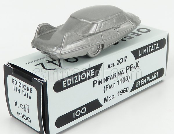 Officina-942 Fiat 1100/103 Pf-x Pininfarina 1960 1:76 Sivá