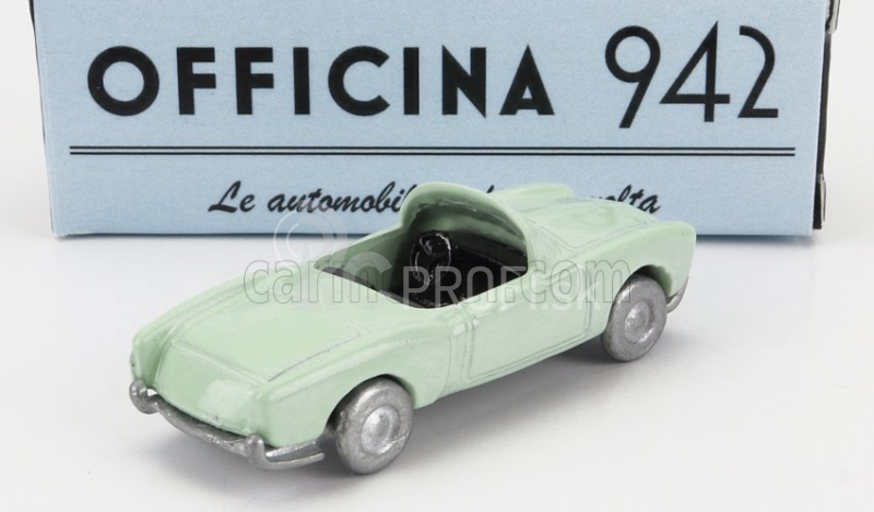 Officina-942 Fiat 1100/103 Tv Trasformabile Spider otvorený 1955 1:76 svetlozelená