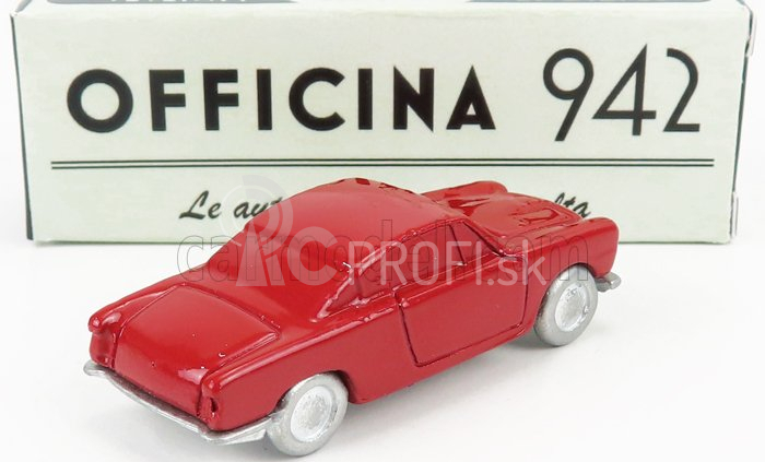 Officina-942 Fiat 1100 Tv Coupe Pininfarina 1955 1:76 Červená farba