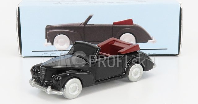 Officina-942 Fiat 1100b Cabriolet 1948 1:76 čierna