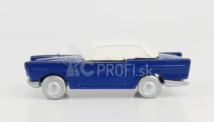 Officina-942 Fiat 1200 Coupe Carrozzeria Scionieri 1958 1:76 Modrá biela