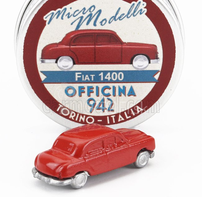 Officina-942 Fiat 1400 1950 1:160 Červená