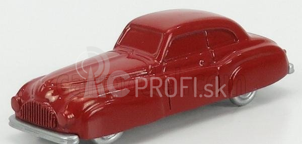 Officina-942 Fiat 1500 Ghia Coupe Gran Sport 1947 1:76 Červená