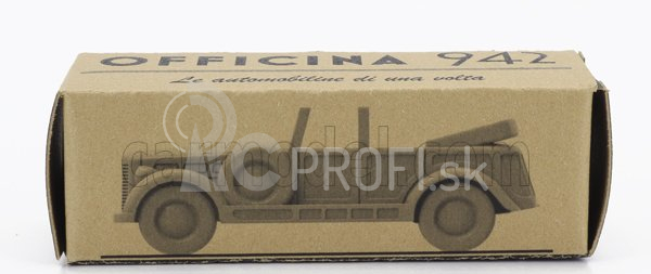 Officina-942 Fiat 2800 C M C Torpedo Cabriolet Open 1939 1:76 Vojenský Písek