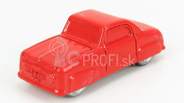 Officina-942 Fiat 500 Berlinetta Carrozzeria Vignale 1947 1:76 červená