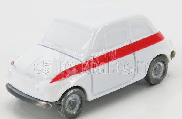 Officina-942 Fiat 500 Sport 1958 1:76 bielo-červená