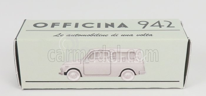 Officina-942 Fiat 500 Utility Francis Lombardi 1959 1:76 svetlosivá