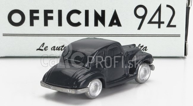 Officina-942 Fiat 500c 4 Posti Carrozzeria Rolfo 1950 1:76 Sivá