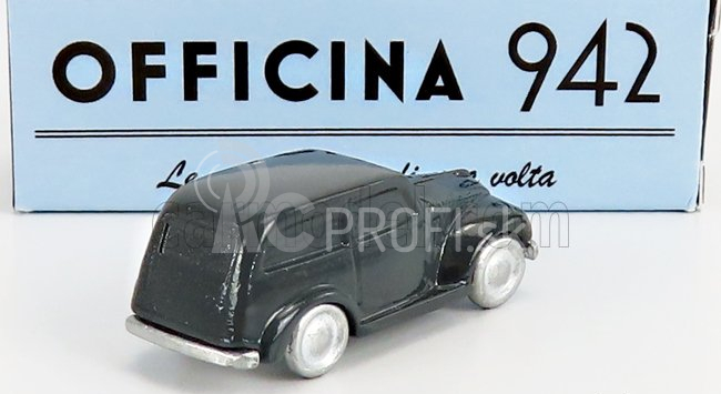 Officina-942 Fiat 500c Belvedere 1951 1:76 Sivá