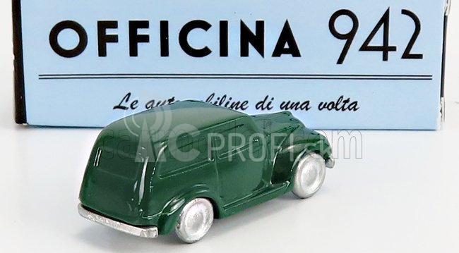 Officina-942 Fiat 500c Belvedere 1951 1:76 Zelená